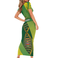 French Guiana Is In My DNA Family Matching Short Sleeve Bodycon Dress and Hawaiian Shirt - Wonder Print Shop