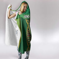 French Guiana Is In My DNA Hooded Blanket - Wonder Print Shop