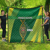 French Guiana Is In My DNA Quilt - Wonder Print Shop
