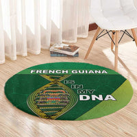 French Guiana Is In My DNA Round Carpet - Wonder Print Shop