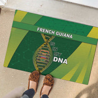 French Guiana Is In My DNA Rubber Doormat - Wonder Print Shop