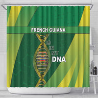 French Guiana Is In My DNA Shower Curtain - Wonder Print Shop