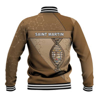 Saint Martin Is In My DNA Baseball Jacket - Wonder Print Shop