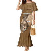 Saint Martin Is In My DNA Family Matching Mermaid Dress and Hawaiian Shirt - Wonder Print Shop