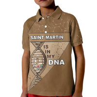 Saint Martin Is In My DNA Kid Polo Shirt - Wonder Print Shop