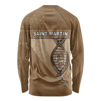 Saint Martin Is In My DNA Long Sleeve Shirt - Wonder Print Shop