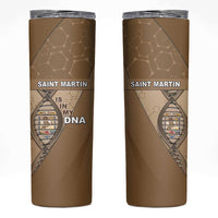 Saint Martin Is In My DNA Skinny Tumbler - Wonder Print Shop