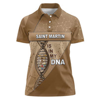 Saint Martin Is In My DNA Women Polo Shirt - Wonder Print Shop