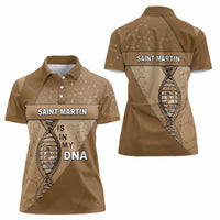 Saint Martin Is In My DNA Women Polo Shirt - Wonder Print Shop
