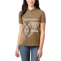 Saint Martin Is In My DNA Women Polo Shirt - Wonder Print Shop