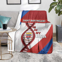 Saint Barthelemy Is In My DNA Blanket - Wonder Print Shop