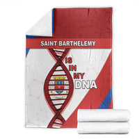 Saint Barthelemy Is In My DNA Blanket - Wonder Print Shop