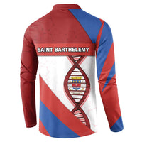 Saint Barthelemy Is In My DNA Button Sweatshirt - Wonder Print Shop