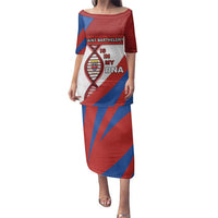 Saint Barthelemy Is In My DNA Family Matching Puletasi and Hawaiian Shirt - Wonder Print Shop