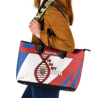 Saint Barthelemy Is In My DNA Leather Tote Bag - Wonder Print Shop