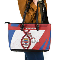 Saint Barthelemy Is In My DNA Leather Tote Bag - Wonder Print Shop