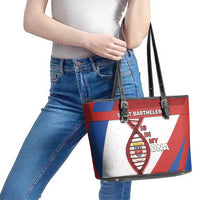Saint Barthelemy Is In My DNA Leather Tote Bag - Wonder Print Shop