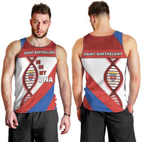 Saint Barthelemy Is In My DNA Men Tank Top - Wonder Print Shop