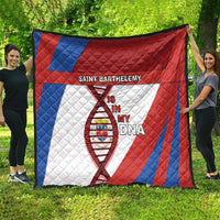 Saint Barthelemy Is In My DNA Quilt - Wonder Print Shop