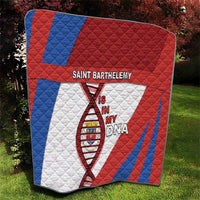 Saint Barthelemy Is In My DNA Quilt - Wonder Print Shop