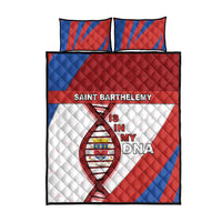 Saint Barthelemy Is In My DNA Quilt Bed Set - Wonder Print Shop