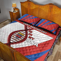 Saint Barthelemy Is In My DNA Quilt Bed Set - Wonder Print Shop