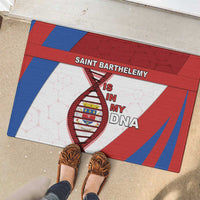 Saint Barthelemy Is In My DNA Rubber Doormat - Wonder Print Shop