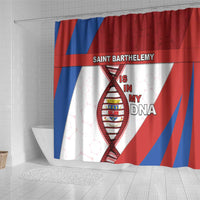 Saint Barthelemy Is In My DNA Shower Curtain - Wonder Print Shop