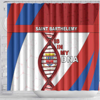 Saint Barthelemy Is In My DNA Shower Curtain - Wonder Print Shop
