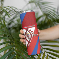 Saint Barthelemy Is In My DNA Skinny Tumbler - Wonder Print Shop