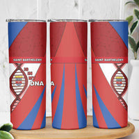 Saint Barthelemy Is In My DNA Skinny Tumbler - Wonder Print Shop