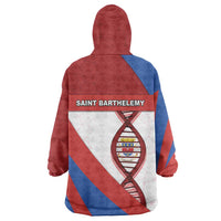 Saint Barthelemy Is In My DNA Wearable Blanket Hoodie - Wonder Print Shop