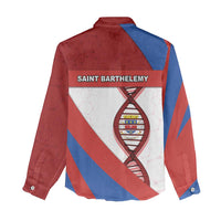 Saint Barthelemy Is In My DNA Women Casual Shirt - Wonder Print Shop