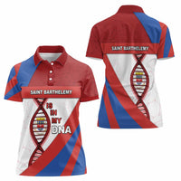 Saint Barthelemy Is In My DNA Women Polo Shirt - Wonder Print Shop