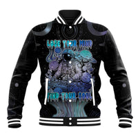 Astronaut Baseball Jacket Love Your Mind Find Your Soul - Wonder Print Shop