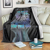 Astronaut Blanket Love Your Mind Find Your Soul - Wonder Print Shop