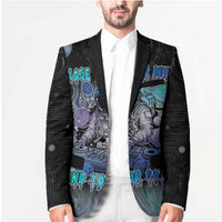Astronaut Blazer Love Your Mind Find Your Soul - Wonder Print Shop