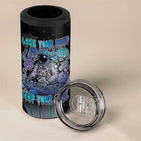 Astronaut 4 in 1 Can Cooler Tumbler Love Your Mind Find Your Soul - Wonder Print Shop