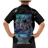 Astronaut Family Matching Mermaid Dress and Hawaiian Shirt Love Your Mind Find Your Soul - Wonder Print Shop