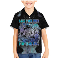 Astronaut Family Matching Mermaid Dress and Hawaiian Shirt Love Your Mind Find Your Soul - Wonder Print Shop