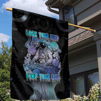 Astronaut Garden Flag Love Your Mind Find Your Soul - Wonder Print Shop