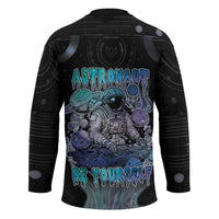 Astronaut Hockey Jersey Love Your Mind Find Your Soul - Wonder Print Shop