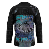 Astronaut Hockey Jersey Love Your Mind Find Your Soul - Wonder Print Shop