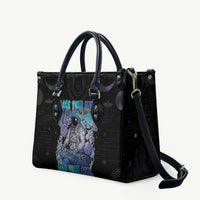 Astronaut Leather Bag Love Your Mind Find Your Soul - Wonder Print Shop