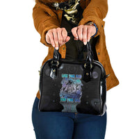 Astronaut Shoulder Handbag Love Your Mind Find Your Soul - Wonder Print Shop