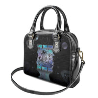 Astronaut Shoulder Handbag Love Your Mind Find Your Soul - Wonder Print Shop