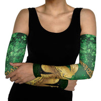 Ireland Arm Sleeves The Shamrock With The Irish Hare Patterns - Wonder Print Shop
