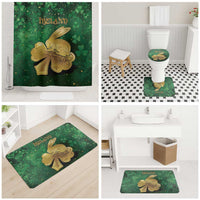 Ireland Bathroom Set The Shamrock With The Irish Hare Patterns - Wonder Print Shop