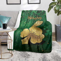 Ireland Blanket The Shamrock With The Irish Hare Patterns - Wonder Print Shop