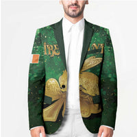 Personalized Ireland Blazer The Shamrock With The Irish Hare Patterns - Wonder Print Shop